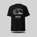 Streetwear black tee shirt