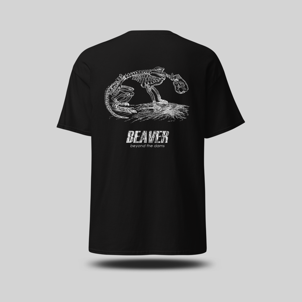 Streetwear black tee shirt